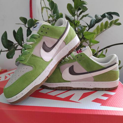 Cheap Nike Dunk Low Grey Green Double Swoosh Shoes For Men And Women-115 - Click Image to Close